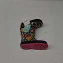 Western Chief Girls Waterproof Printed Rain Boot with Easy Pull on Handles, Floral Swirl, 10 Toddler
