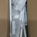 BOOM JOG Magnetic Curtain Rods for Metal Doors, No Tools Required, Multi-Use Adjustable Appliance for Windows Iron Steel Places, 09-16 Inch, 2 Pack, White