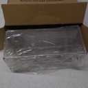 8 PACK Freezer Organizer Bins Clear Stackable Storage Bins with Side Handles for Fridge Organization and Storage Home Organization Must Haves