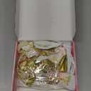 Trgowaul 40th Birthday Decorations for Women, Banner, Sash and Crown, Cake Topper, 40 Number Balloon, Fringe Curtains, Champagne Gold 40th Birthday Party Supplies