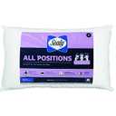 Sealy All Positions Cotton Pillow, King, White
