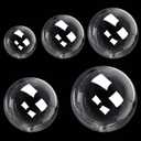 Bobo Balloons Kit Tcwlyfc 50Pcs - Arch Kit, Clear Decor For Birthdays, Weddings, Baby Showers, Durable TPU - Party Decorations, Bulk Set (8/11/18/20/24-Inch)