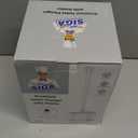 MR.SIGA Toilet Plunger with Holder, Heavy Duty Toilet Plunger and Holder Combo for Bathroom Cleaning, White