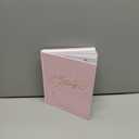 Lanpn Baby Memory Book - Linen Baby Book Memories Keepsake - The Story of You - Newborn Baby First 5 Year Journal Scrapbook Photo Book Milestone Album for Boy Girl New Parents (Pink, 154 Pages)