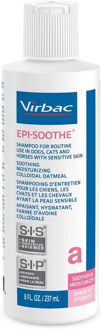 2 x Epi-Soothe Shampoo for Dogs, Cats & Horses - for Dry and Sensitive Skin