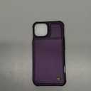 Vinich for iPhone 14 Wallet Case with Card Holder, RFID Blocking Credit Slots Kickstand Shockproof Phone Cover Fit for iPhone 14 6.1" Purple