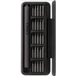 HOTO Mini Electric Precision Screwdriver Set, 25 in 1 Magnetic Driver Bits Set, Rechargeable Screwdriver Tool Set, S2 Steel, Repair Tool Kit, Black