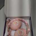 2 in 1 Baby Ear Muffs, Noise Reduction Earmuffs & Adjustable Headband for Baby, Hearing Protection Headphones (Pink)