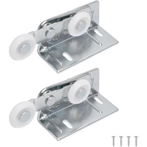 Twin Pocket Door Roller,Top Mount Pocket Door Rollers, 7/8 Inch Wheels, Alloy Steel, Fits Cox Doors