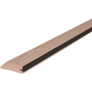 M-D Building Products 13748 3-1/2 in. x 1 in. x 36 in. Natural Hardwood and Vinyl High-Profile Outswing Door Threshold