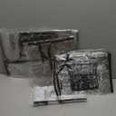 4 Pieces Thicken Clear Luggage Cover Protector,20" 24" 28"30"for Tsa Approved Suitcase Cover Set for Suitcase Waterproof Dustproof Anti-scratch Travel Suitcase Covers Case for Wheeled Luggage - Missing Piece