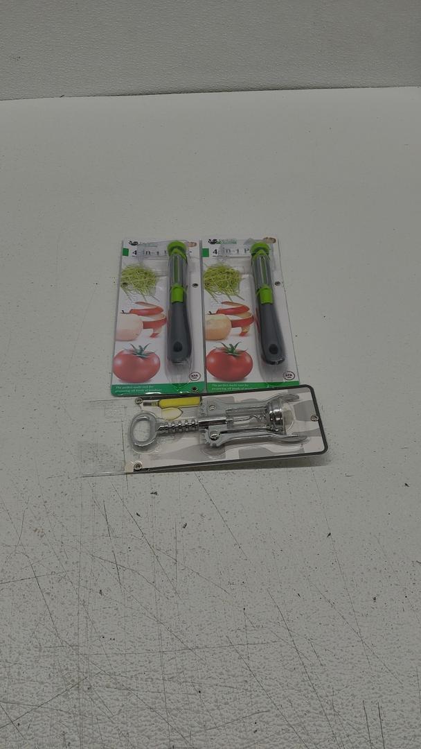 CULINARY 4-IN-1Peeler, 2 Pack & Can Opener