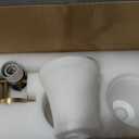 3-Light Champagne Bronze Bathroom Vanity Light Fixtures Over Mirror, Vintage Vanity Lights for Living Room, Milk White Glass Shades, Standard E26 Base