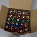 Oviejo C7 Led Replacement Christmas Light Bulb, C7 Multicolor Led Bulbs for Christmas Outdoor String Lights, E17/C7 Intermediate Base-0.6 Watts, 24 Pac