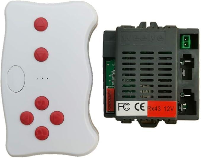 RX23 12V Kids Powered Ride on car 2.4G Bluetooth Remote Control and Receiver Kit Controller Control Box Accessories for Children Electric Ride On Car Replacement Parts