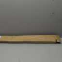 LazBlinds 1" Light Filtering Vinyl Mini Blinds, White, 44" W x 48" H