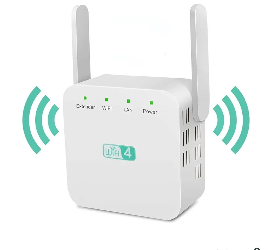 Net Boost, Netboost Pro WiFi Extender 2025, Netboost WiFi Extender,WiFi Signal Booster, WiFi Range Extender 300Mbps, 7998 Sq.ft Long Range Internet WiFi Booster for Home 360° Full Coverage