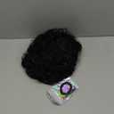 PEACOCO Messy Bun Short Curly Ponytail Extension Elastic Drawstring Loose Hair Bun Hair Pieces for Women with Thinning Hair High Temperature Synthetic Fiber Hair Bun Extension 80g (Natural Black)