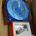 A-Premium Front Drilled and Slotted Disc Brake Rotors + Ceramic Pads Kit Compatible with Toyota, Lexus and Scion Models - RAV4 2006-2018, Prius V, HS250h, xB, 6-PC Set