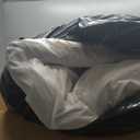 BEDELITE King Mattress Topper Dual Layer 4 Inch Memory Foam Mattress Topper, 2 Inch Pilow Top Mattress Pad and 2 Inch Premium Gel Foam Mattress, with Stretchable Pockets Up to 6"-24" (White-blue)