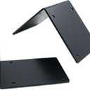 2pcs L8 xH8 xW6 Steel Brackets, L-Shaped for Countertop Fireplace Mantel Support, Compatible with Various Models