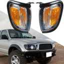LABLT Pair of Park Signal Side Marker Corner Lights Replacement for Tacoma 2001 2002 2003 2004 Parking Marker Light Replacement for 8161004070 8162004070