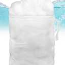 Pawfly Filter Floss for Fish Tank, Aquarium Filter Media, Aquarium Filter Floss, Polyester Filter Cotton for Freshwater & Saltwater, White Fiber Sponge for Filtration, 8.8 Ounces