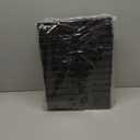 Amazon Basics Plastic Desk Organizer - Vertical Magazine and File Holder, Black, 2-Pack