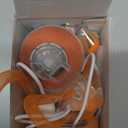 Jkanti Interactive Cat Toys for Indoor Cats, The 3rd Generation Agile Moving Cat Ball with Elastic Mesh Tail, Automatic Kitten Toys for Bored Indoor Cats, Motion Activated (Orange)