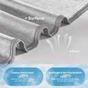 VFROO Cooling Blanket for Hot Sleepers King Size 108''90'', Summer Blanket Thin Lightweight Breathable, Absorbs Sweat Heat to Keep Adults Cool, Cold Blanket for Sleeping on Bed Couch, Grey