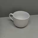 50oz large Ceramic Soup Mug with Handles for Coffee, Tea, Ice Cream, Cereal, (white)