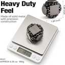 Heavy Metal Gear Fidget Toys for Adults and Teens,Stress Anxiety Relief ADHD Autism Office Desk Handheld Meeting EDC Fidgets Toys Gadgets,Stocking Stuffers Gifts for Men Women and Teen.