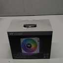 Thermaltake CT120 EX ARGB Sync PC Cooling Fan White (3-Fan Pack), Magnetic Connection, 5V Motherboard Sync, 16.8 Million Colors 9 Addressable LEDs, 120 mm Case/Radiator Fan, CL-F190-PL12SW-A (Snow)