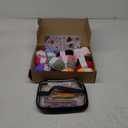 Coopay Crochet Kit for Beginner Adult Kids, 16 Colors Yarn, Portable, Double-Layer Case, Suitable for Kids & Adults