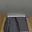 BONZER Room Divider Curtain Total Privacy Wall Grommet Thermal Insulated Wide Blackout Curtains for Bedroom Living Room, 96L x 70W Inch (8L x 5.8W ft), 1 Panel, Dark Grey