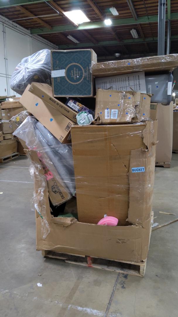 Pallet Of Salvaged Items