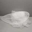 Mosquito Net for Bed, Large White Bed Canopy for Girls, Hanging Bed Net, Easy Installation Ideal for Bedroom Decorative, Travel with Storage Bag (Lace Flower)