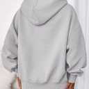 PRETTYGARDEN Women's 2025 Fall Fashion Oversized Hoodies Sweatshirt Fleece Long Sleeve Going Out Tops Trendy Winter Clothing (Gray, XXL)