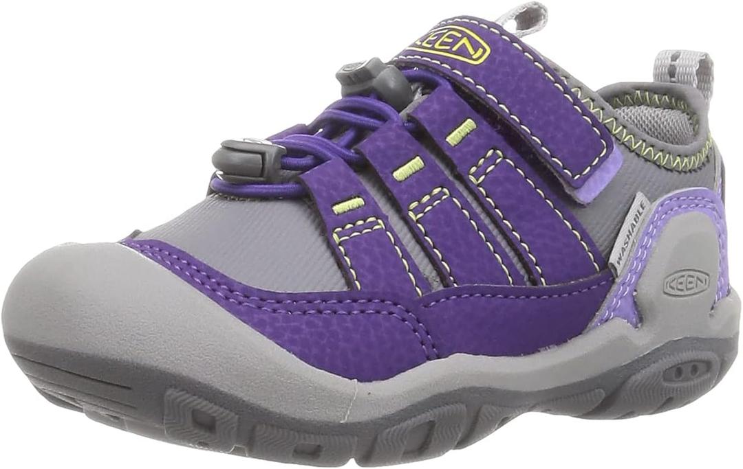 KEEN Unisex-Child Knotch Hollow Comfortable Sneakers (6 Big Kid, Tillandsia Purple/Evening Primrose)
