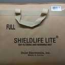 99% EMF Blocking Heated Mattress Pad Full/Double Size. 8 Heat Settings with Auto Shut Off. by Shield Life TheraMat Lite