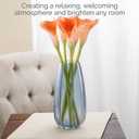 Elements Mikasa Artificial Latex Calla Lily Bouquet, Lifelike Look and Feel, Set of 5 5x3x18 Inch