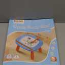 Kikidex Magnetic Drawing Board, Toddler Girl Toys for 1-2 Year Old, Doodle Board Pad Learning and Educational Toys for 1 2 3 Year Old Baby Kids Birthday Gift(Soft Pink)