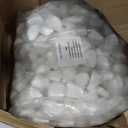 30 lbs White Rocks for Landscaping, 1-2 inch Decorative Rocks for Plants Indoor, Large Polished River Rocks for Garden, Outdoor Landscaping, Walkways, Yard, Plants Pots, Vases, Crafts