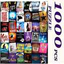 QISHOP 1000 Pieces Jigsaw Puzzles for Adults, Broadway Musical Theater 29.719.6 Inch Colorful Puzzles for Children and Teens Ages 12 and up, Difficult Puzzle Art for Men and Women(CAT)