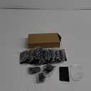 KNOBWELL 18 Pack 3.5" x 3.5" Door Hinges Matte Black No Squeak Interior Door Hinges with 1/4" Radius Corners - Heavy Duty