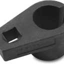 Offset Oxygen Sensor Socket, 3/8-Inch Drive, 7/8-Inch (22mm), Wire Gate Accesses Sensor from Side, Preventing Damage to Wires, Universal for Most Cars