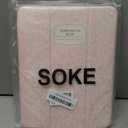 Soke Case for iPad (A16) 11th Generation 2025, Compatible with 10th Gen 10.9 Inch 2022, Shockproof Cover with Pencil Holder, Auto Wake/Sleep & Tri-fold Stand, Book Pink