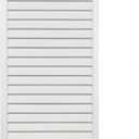 Slat Door Wood White Open Pine
49"L x 24"W