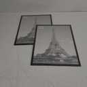 upsimples 12x18 Picture Frame Black 2 Pack, Scratch-Proof Poster Frames 12 x 18 for Photo Gallery - Slide-In Strips, Horizontal or Vertical Wall Mounting