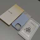 GONEZ Magnetic for iPhone 16 Pro Case, Compatible with MagSafe, [Screen Protector + Camera Lens Protector], Silicone Shockproof Anti-Scratch Protective Phone Case 6.3 inch, Blue